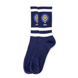 Calcetines Azul Rayas Primer Escudo